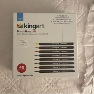 Kingart Studio Brush Pens | 48